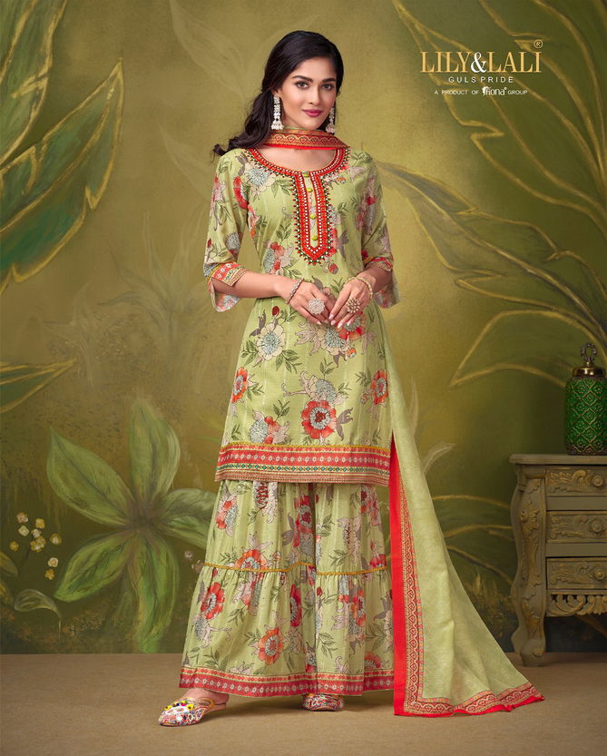 Lily And Lali Olivia 2 Festive Wear Wholesale Ready Made Suit Collection